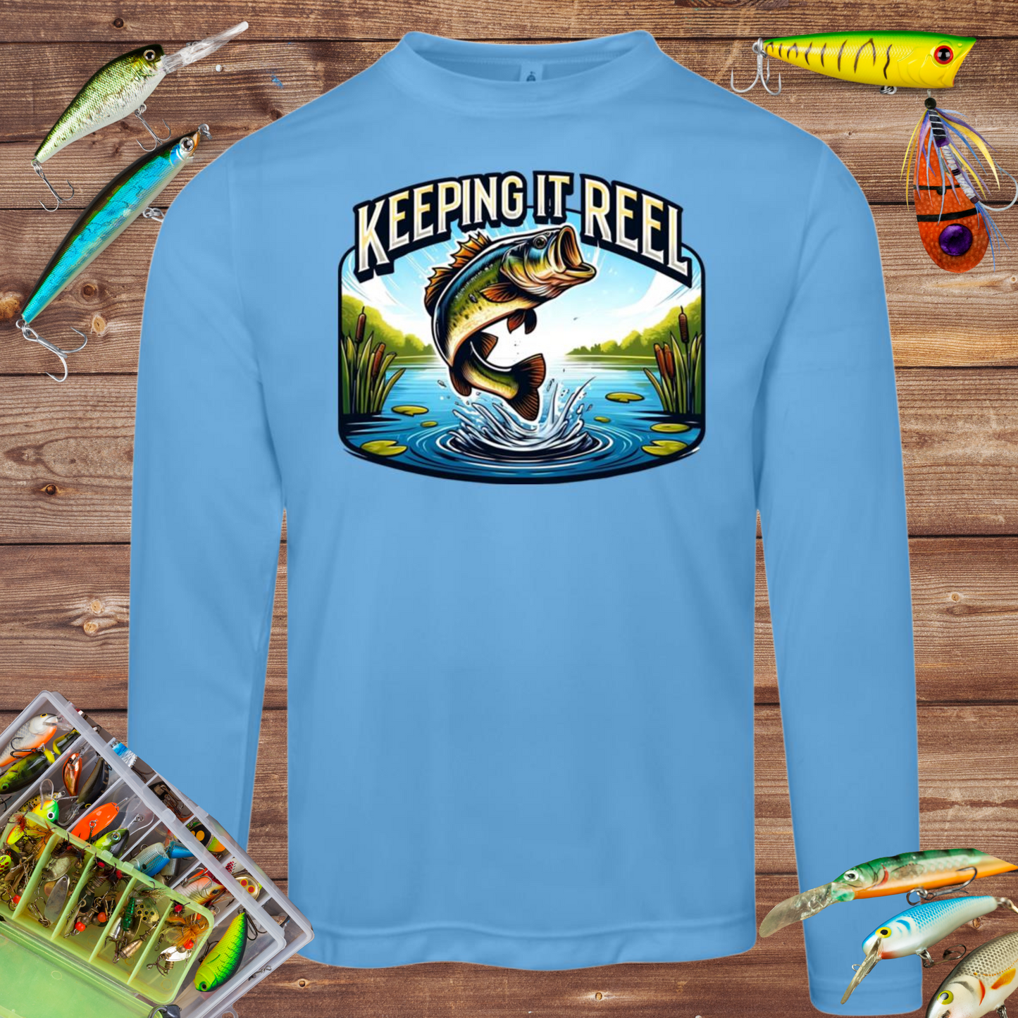 Keeping It Reel SPF40 Performance Long Sleeve Tee
