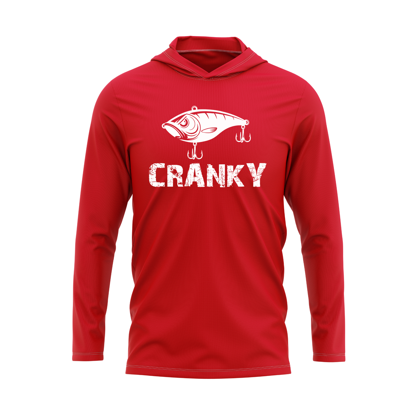Cranky Crankbait SPF40 Performance Fishing Hoodie