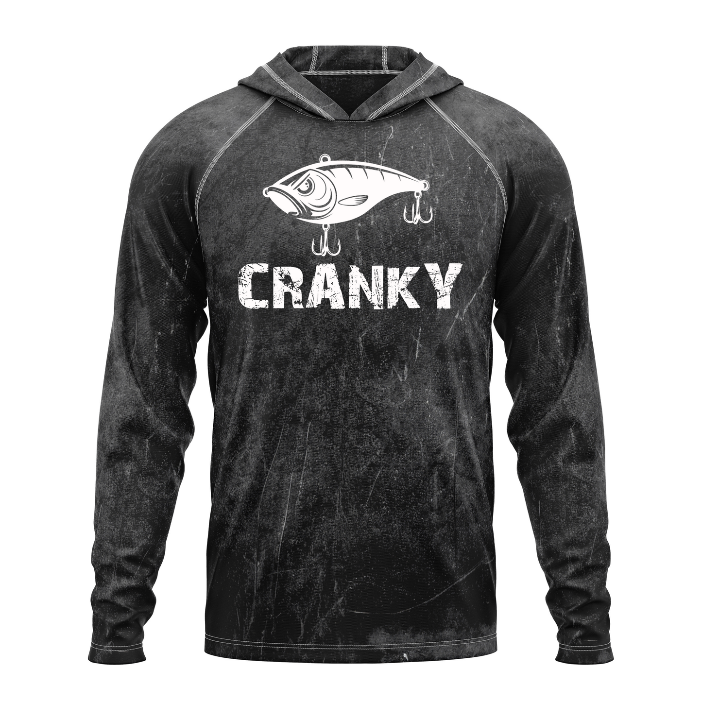 Cranky Crankbait SPF50 Performance Fishing Hoodie
