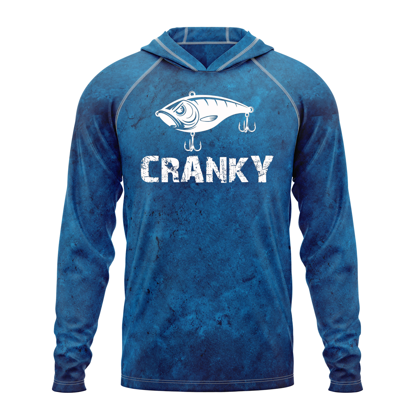 Cranky Crankbait SPF50 Performance Fishing Hoodie