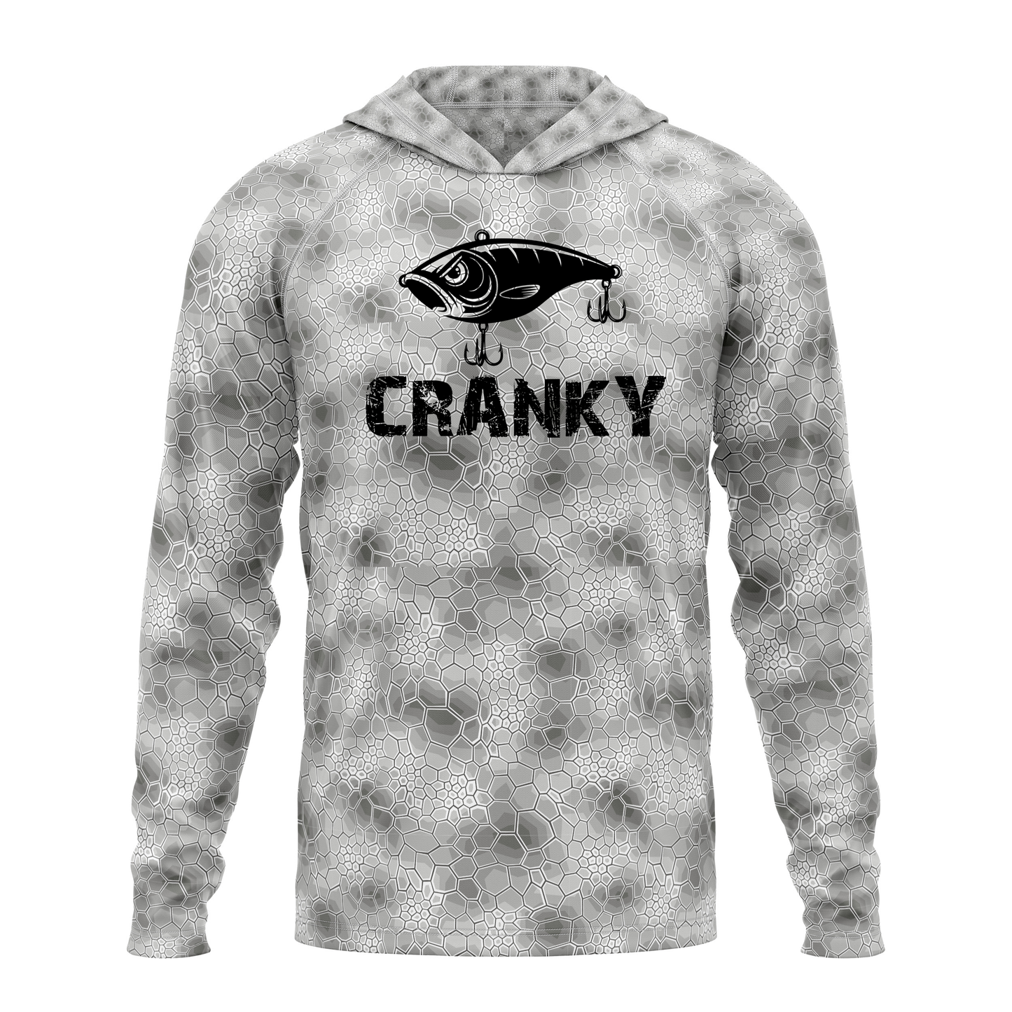 Cranky Crankbait SPF50 Performance Fishing Hoodie
