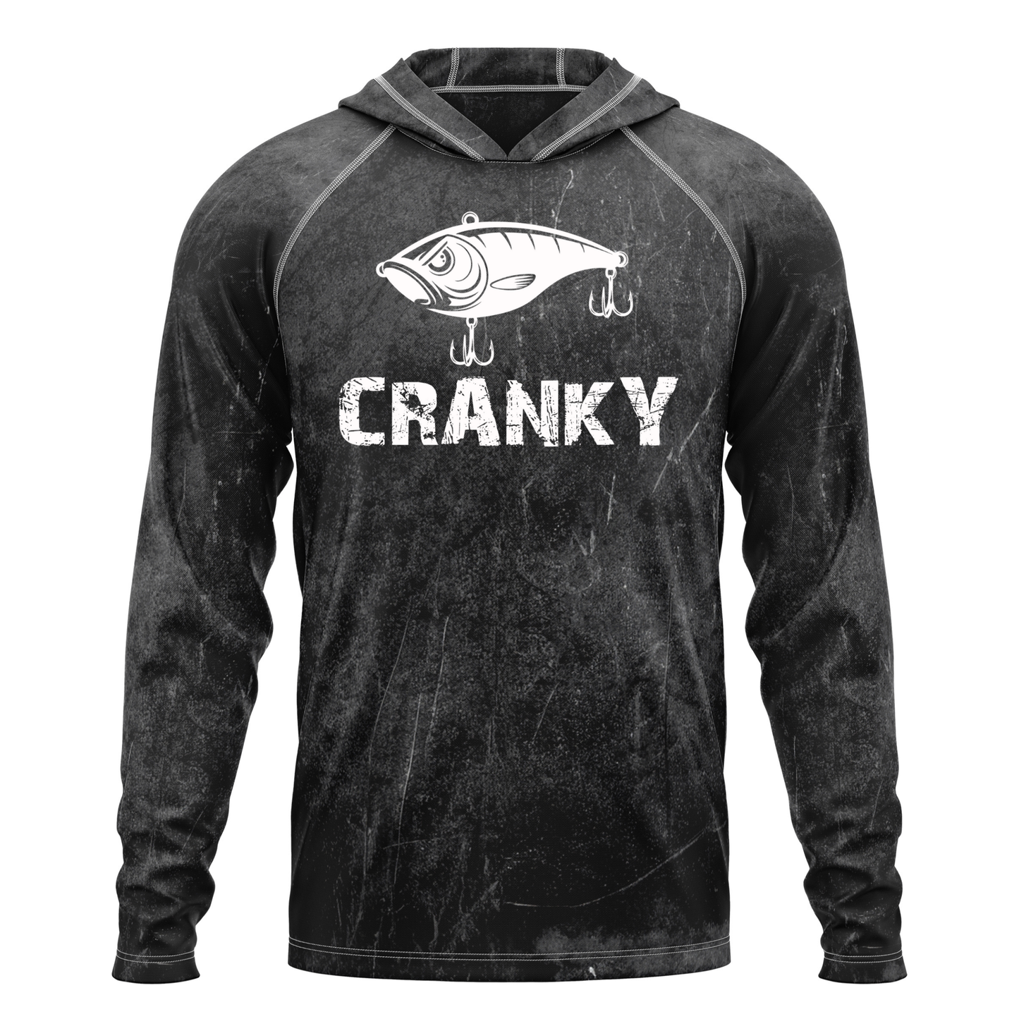 Cranky Crankbait SPF50 Performance Fishing Hoodie
