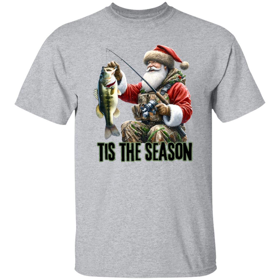 Tis The Season Fishing Tee