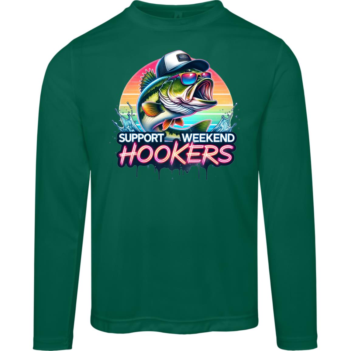 Support Weekend Hookers SPF40 Performance Long Sleeve Tee