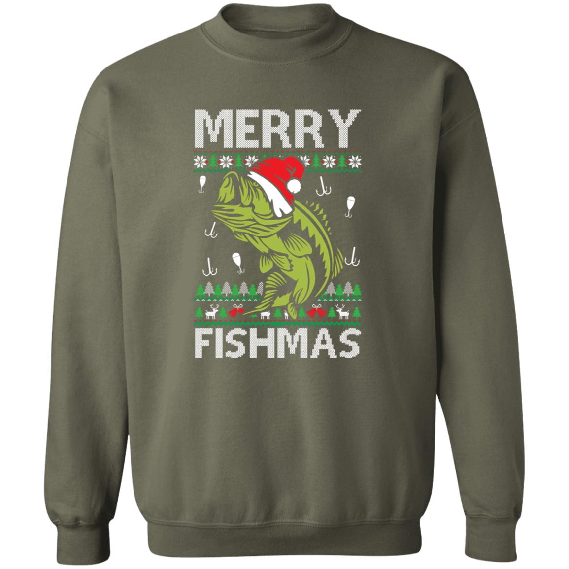 Merry Fishmas Sweatshirt