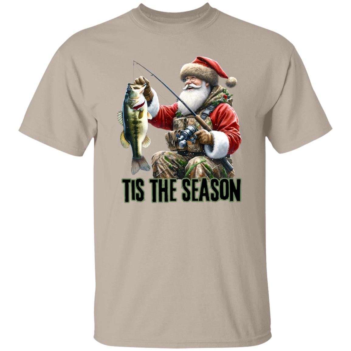Tis The Season Fishing Tee