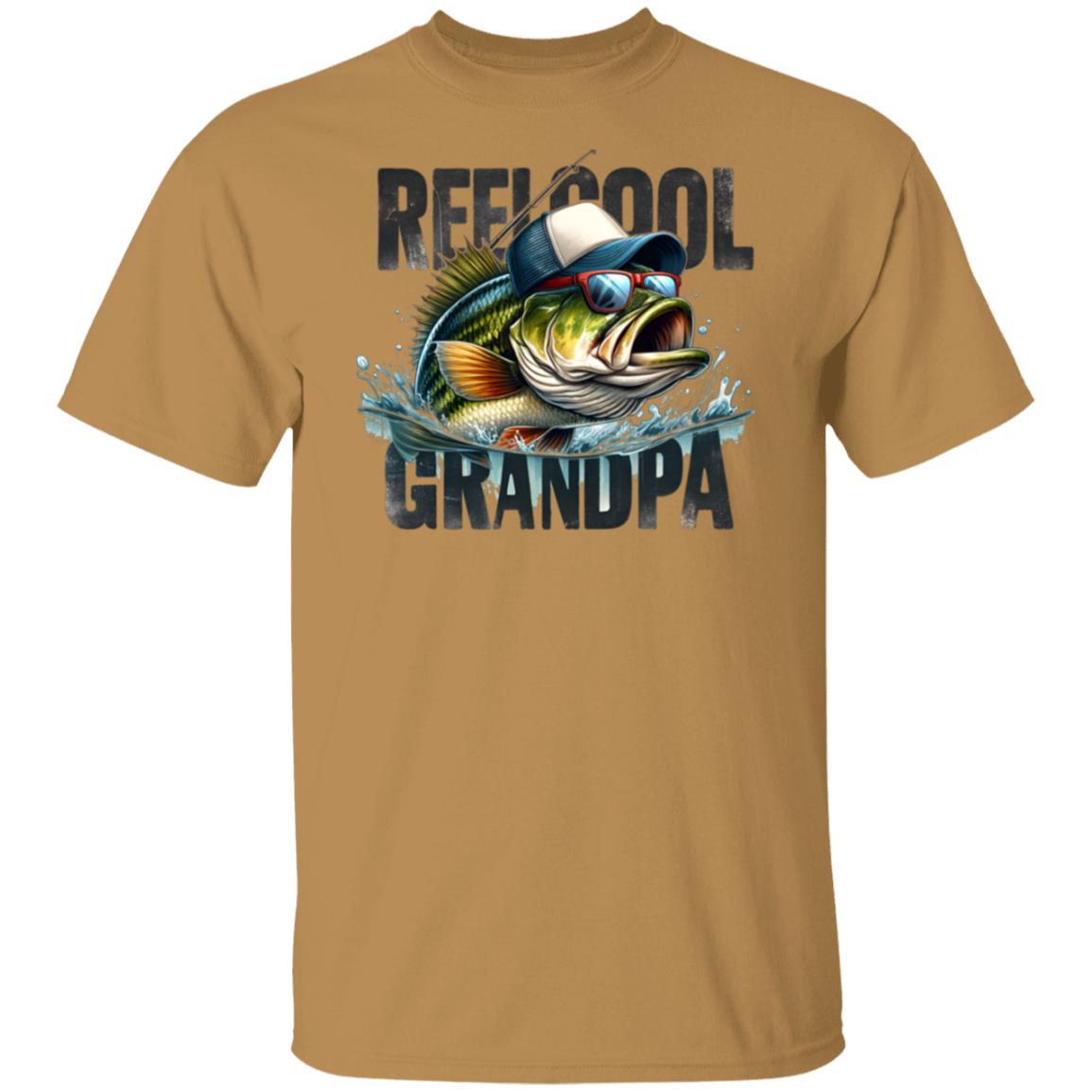 Reel Cool Grandpa Fishing T Shirt