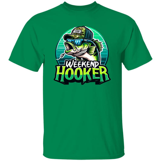 Weekend Hooker Fishing T Shirt