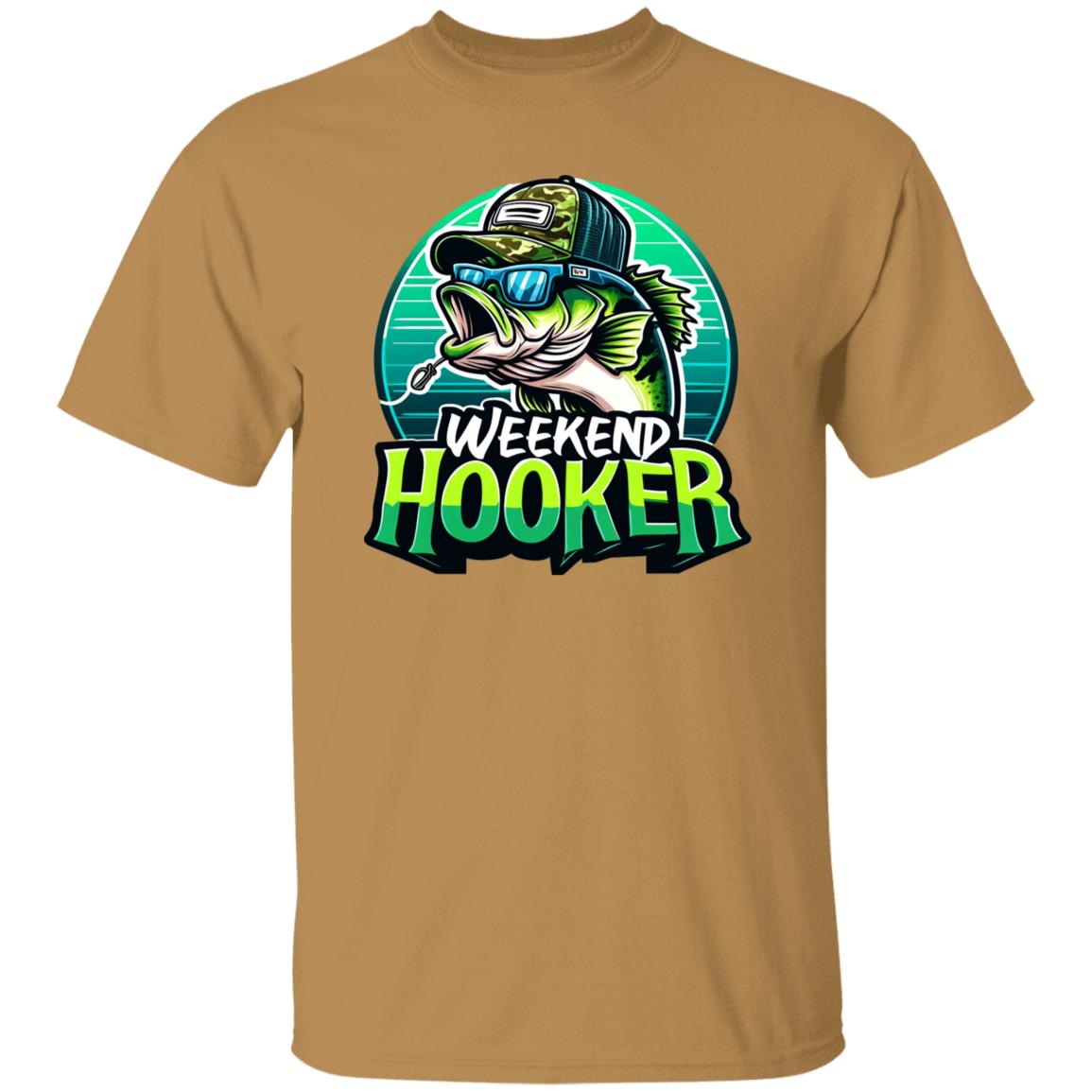 Weekend Hooker Fishing T Shirt