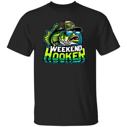 Weekend Hooker Fishing T Shirt