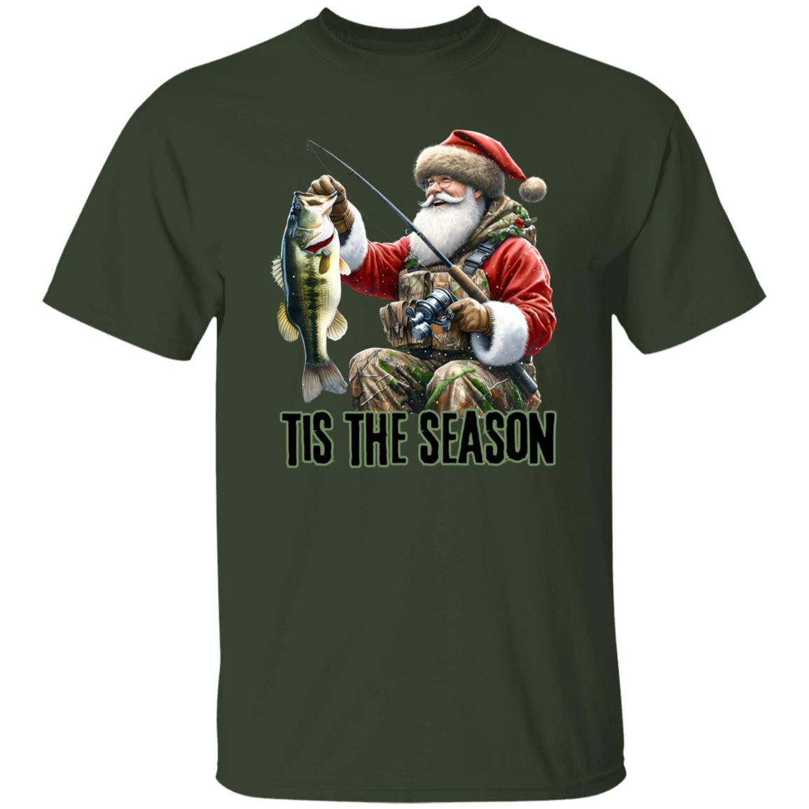 Tis The Season Fishing Tee