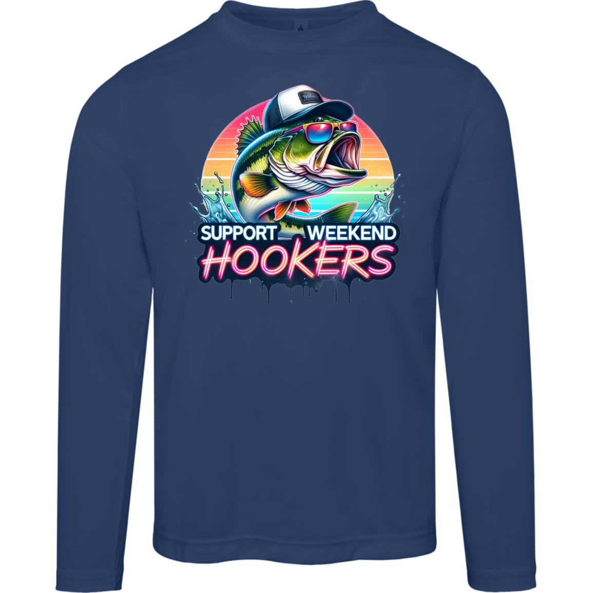 Support Weekend Hookers SPF40 Performance Long Sleeve Tee