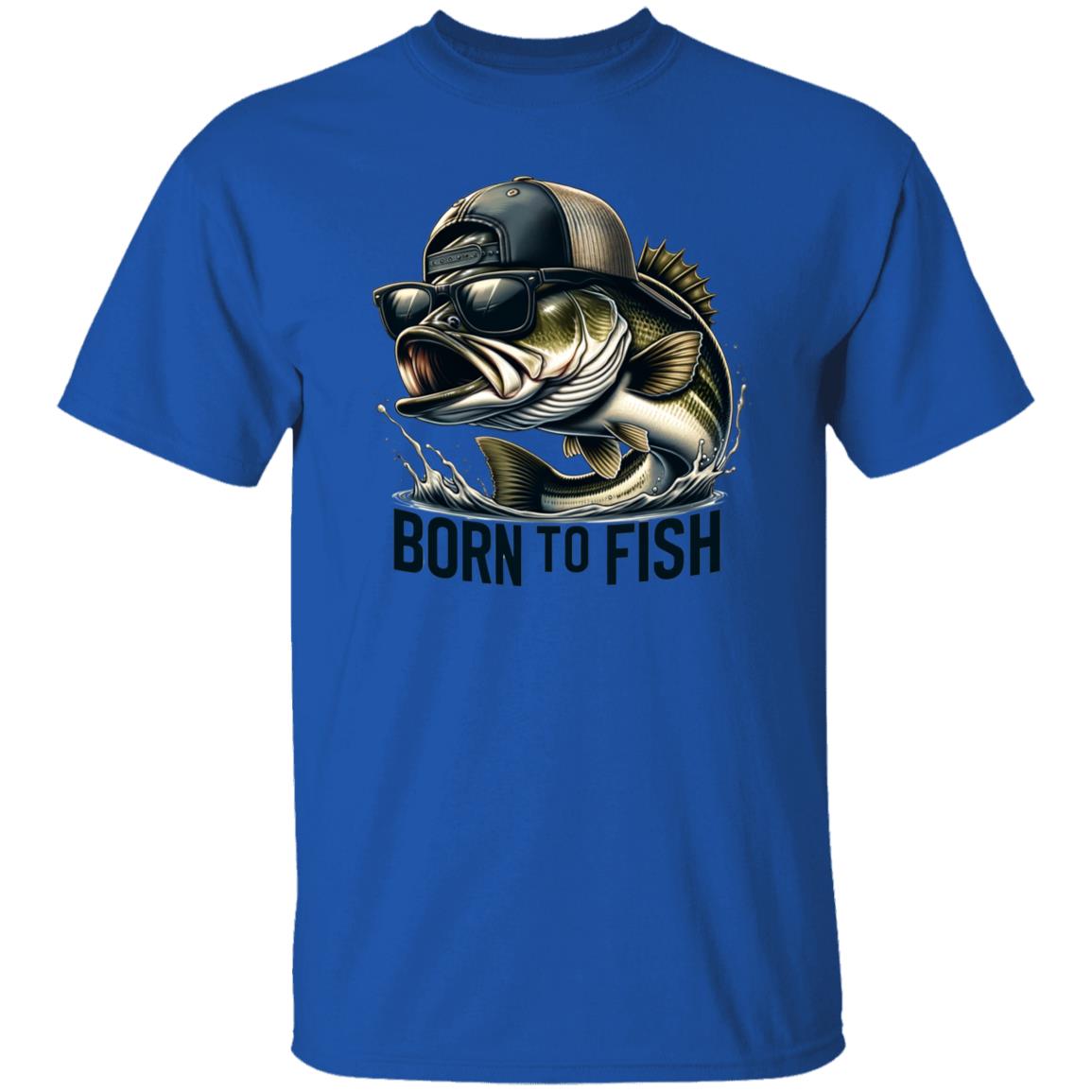 Born To Fish Fishing T Shirt