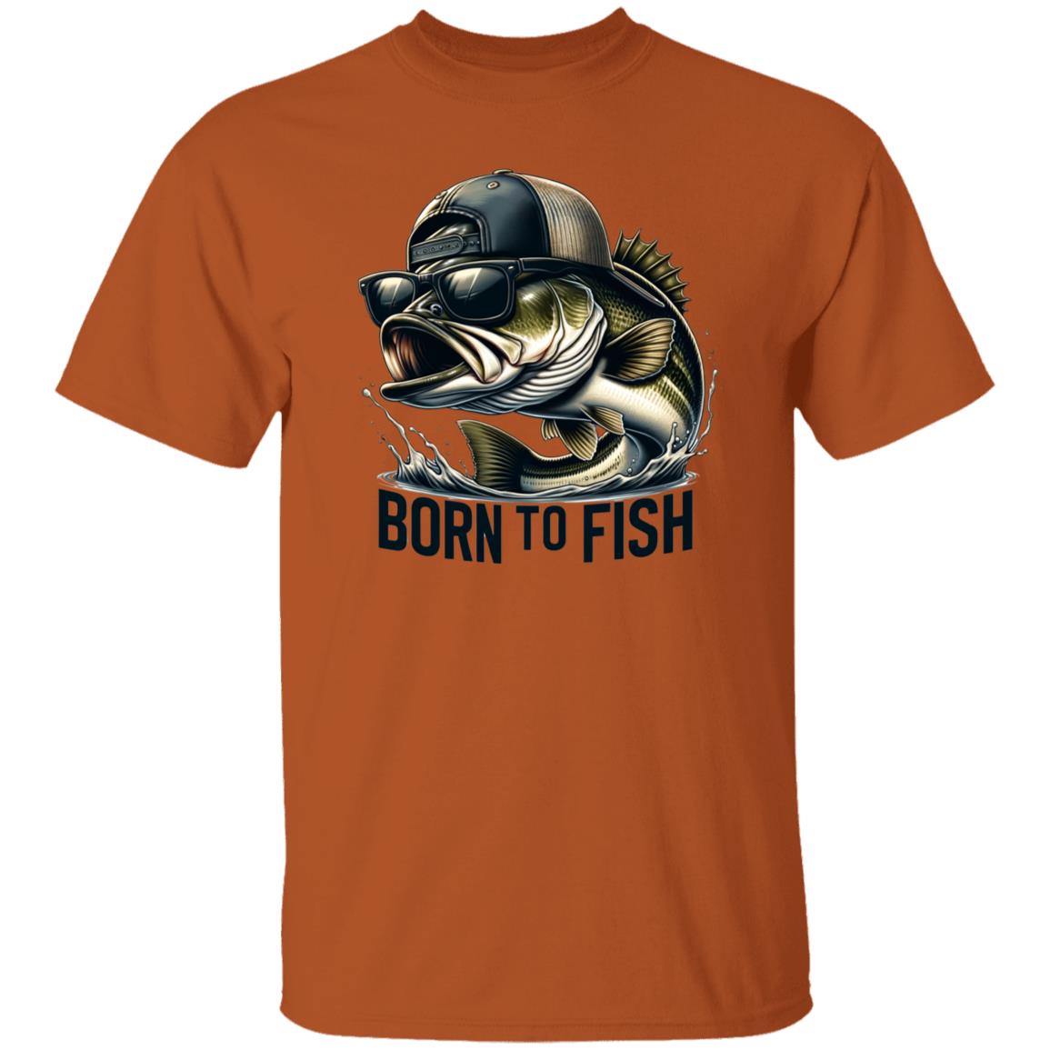 Born To Fish Fishing T Shirt