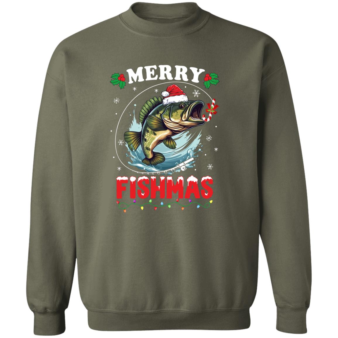 Merry Fishmas Sweatshirt