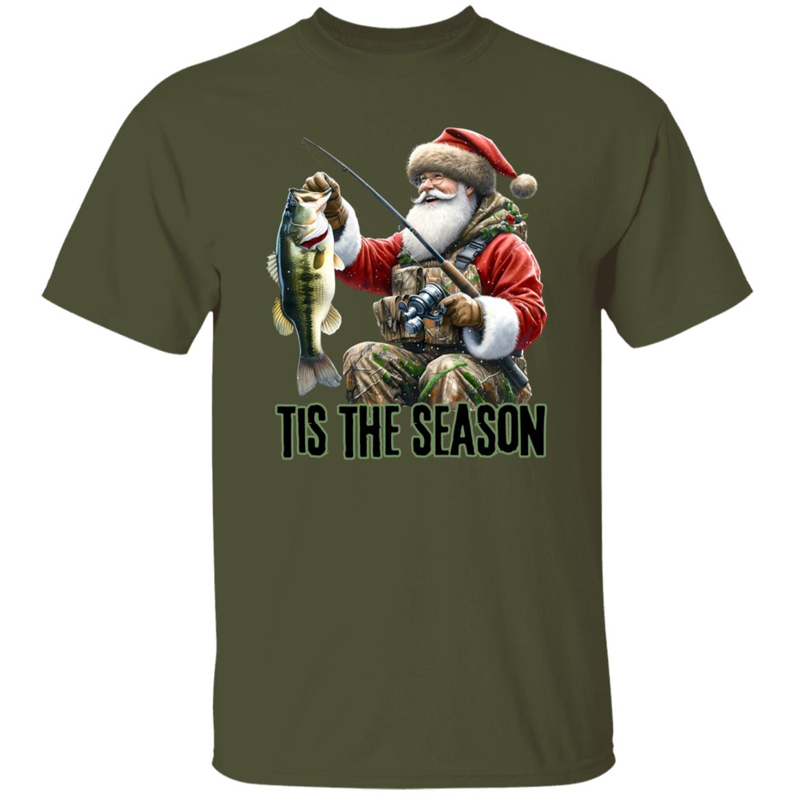 Tis The Season Fishing Tee