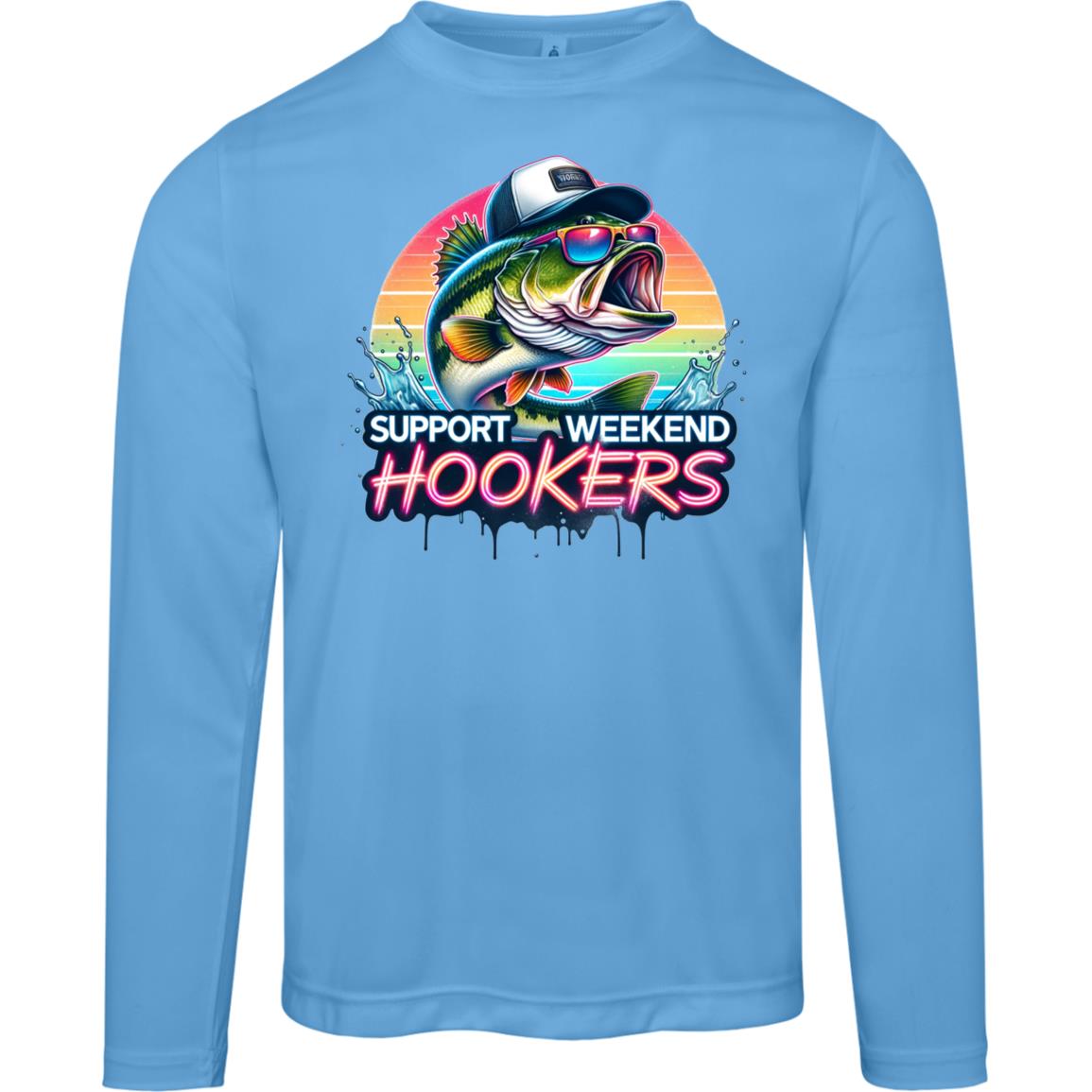 Support Weekend Hookers SPF40 Performance Long Sleeve Tee