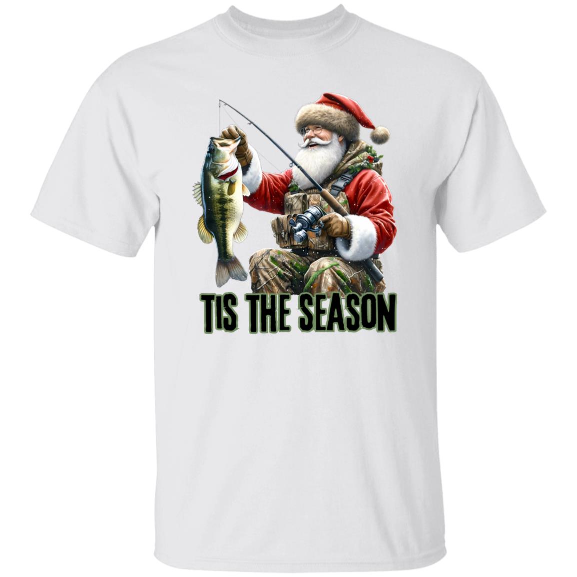 Tis The Season Fishing Tee