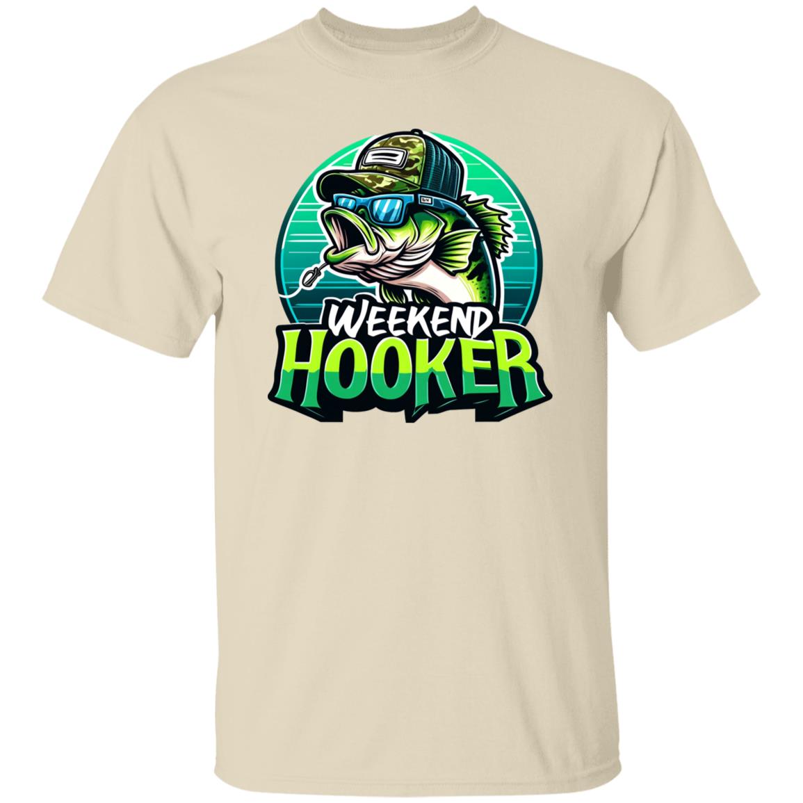 Weekend Hooker Fishing T Shirt