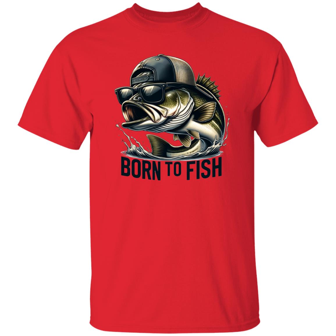 Born To Fish Fishing T Shirt