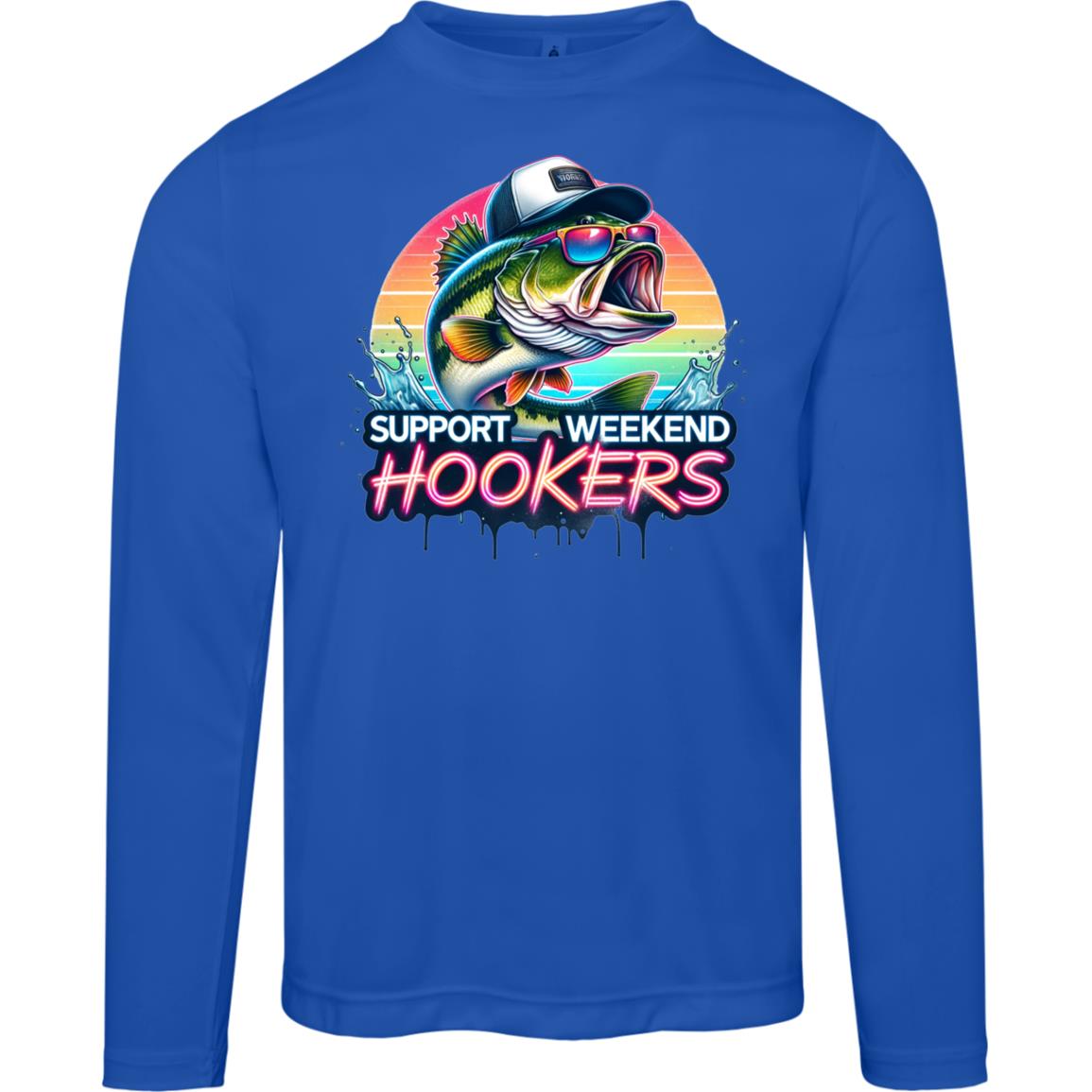 Support Weekend Hookers SPF40 Performance Long Sleeve Tee
