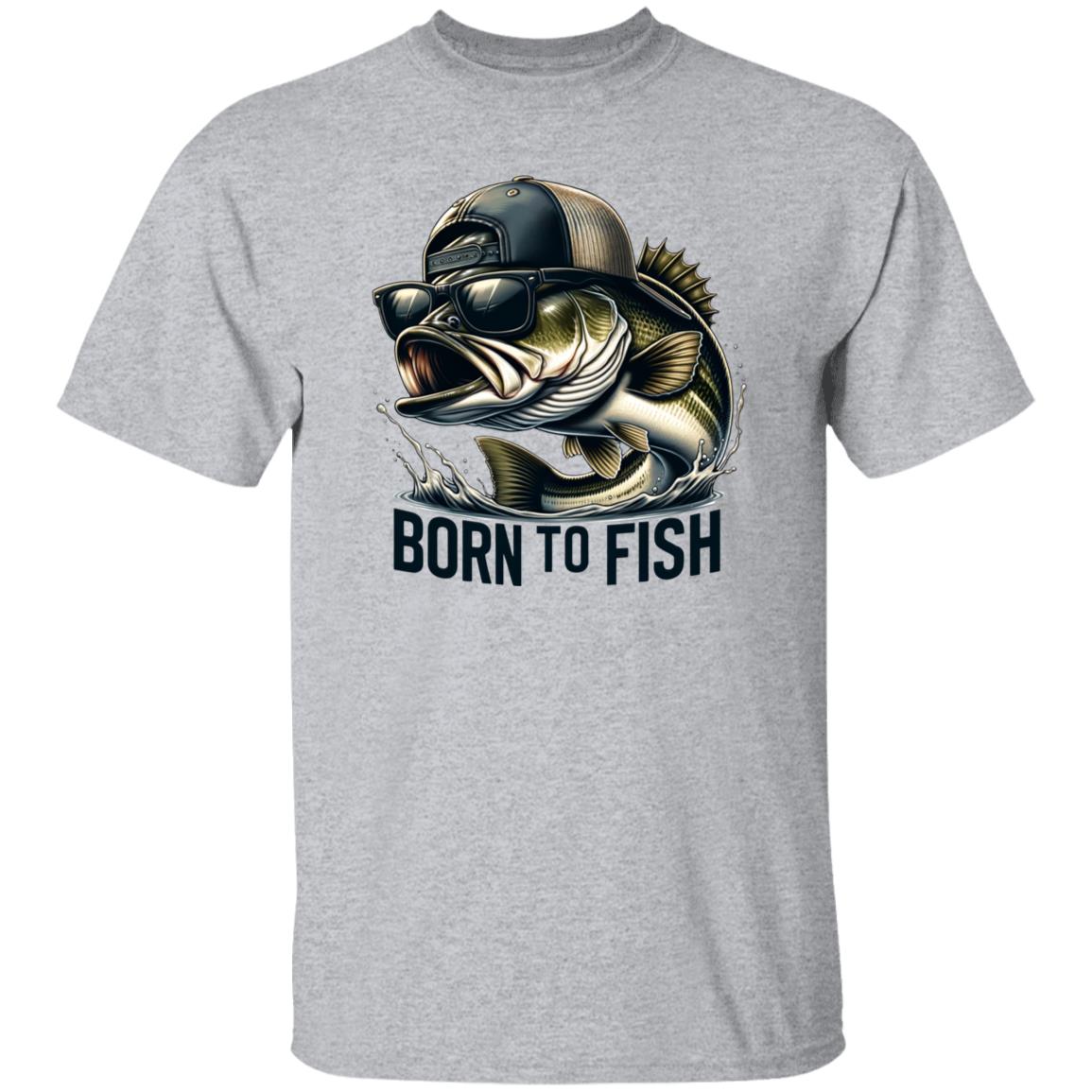 Born To Fish Fishing T Shirt