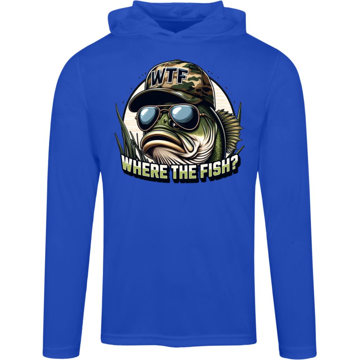 Where The Fish? UPF40 Fishing Hoodie
