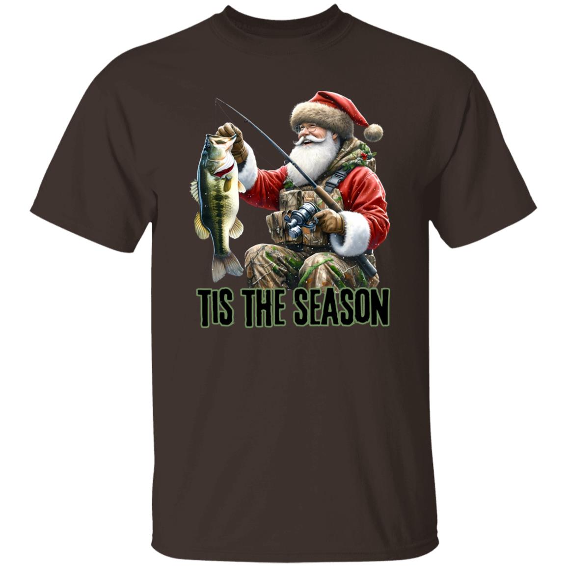 Tis The Season Fishing Tee