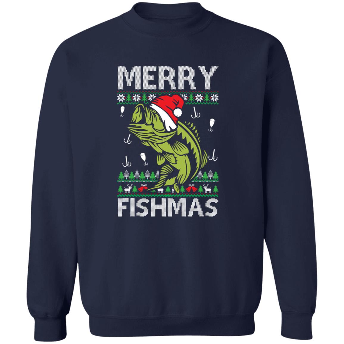 Merry Fishmas Sweatshirt