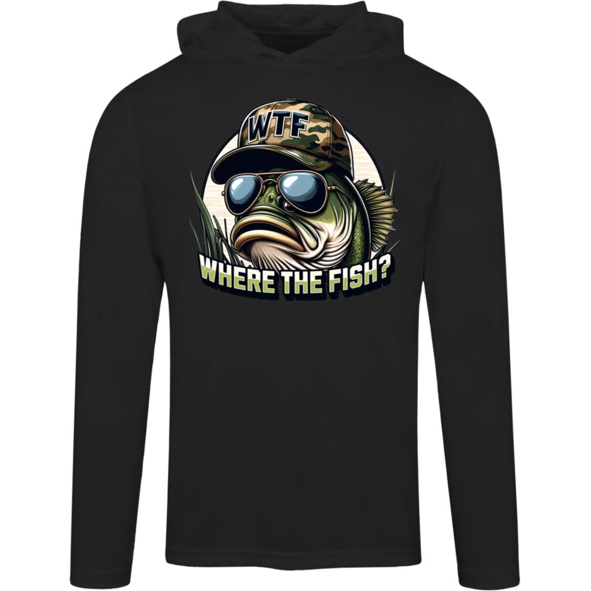 Where The Fish? UPF40 Fishing Hoodie