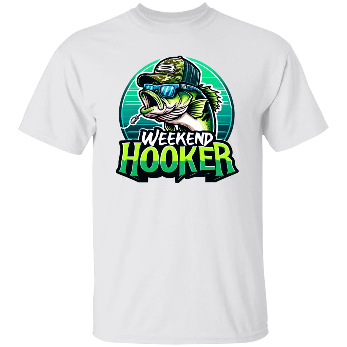 Weekend Hooker Fishing T Shirt