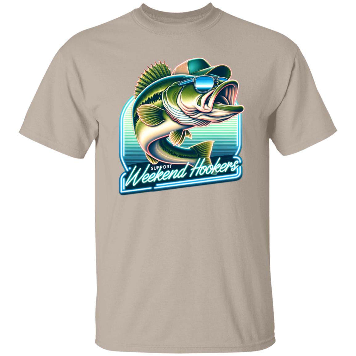 Support Weekend Hookers Fishing T Shirt