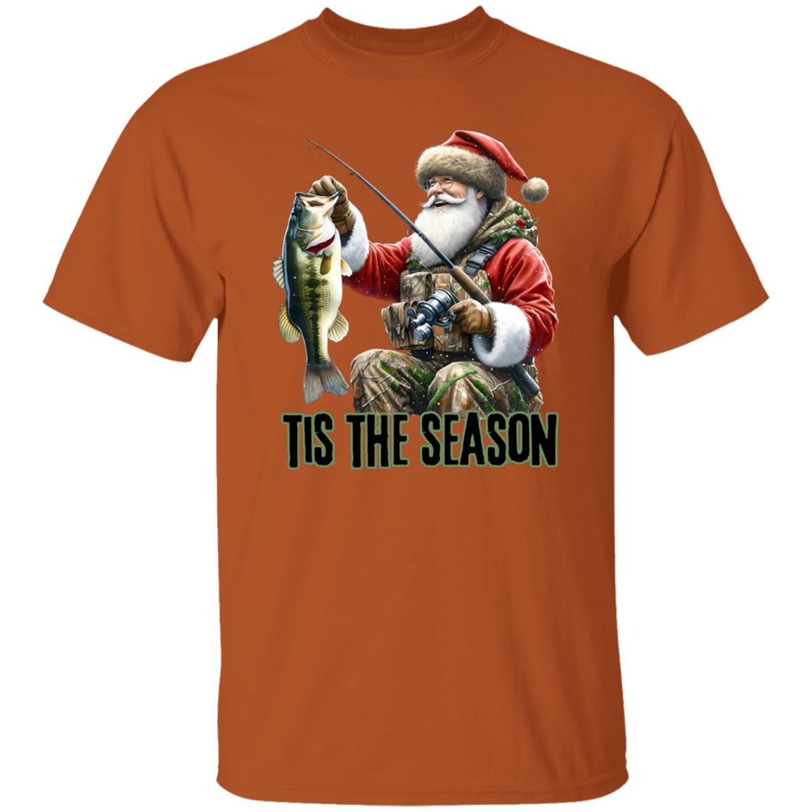 Tis The Season Fishing Tee