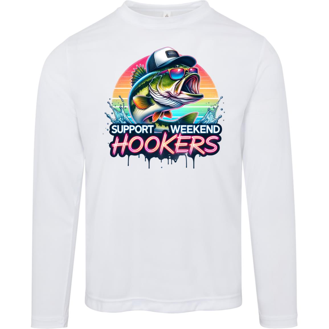 Support Weekend Hookers SPF40 Performance Long Sleeve Tee