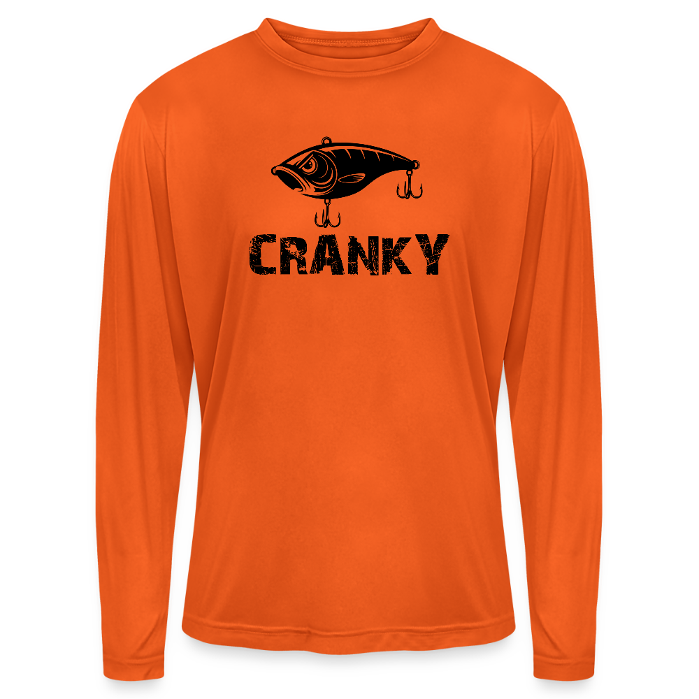 Men's Zone Performance Long-Sleeve T-Shirt - orange