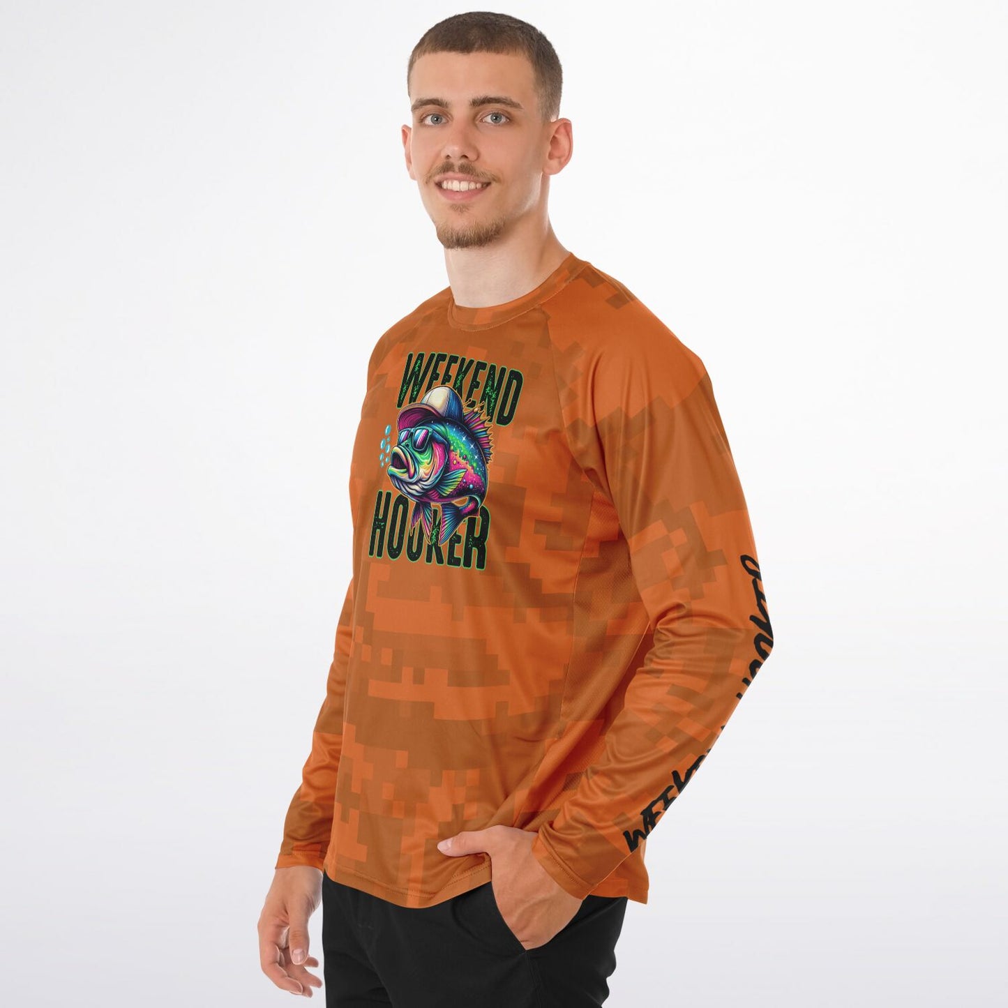 Weekend Hooker UPF40 Long Sleeve Performance Fishing Shirt