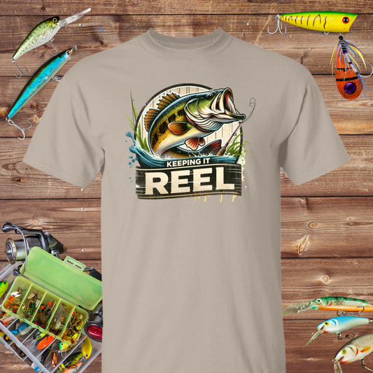 Keeping It Reel Fishing T Shirt