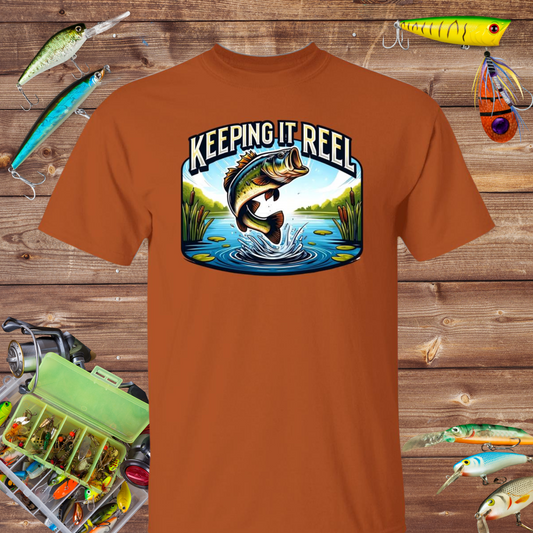 Keeping It Reel Fishing T Shirt