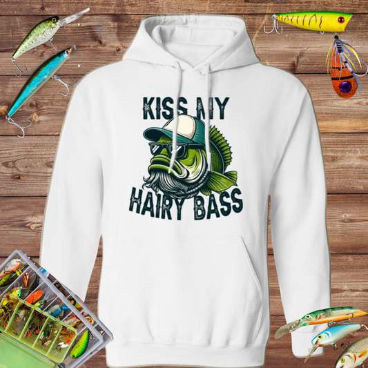 Kiss My Hairy Bass Hoodie