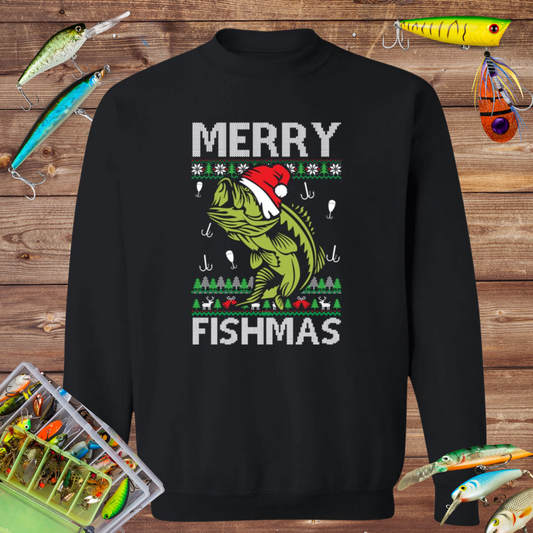 Merry Fishmas Sweatshirt