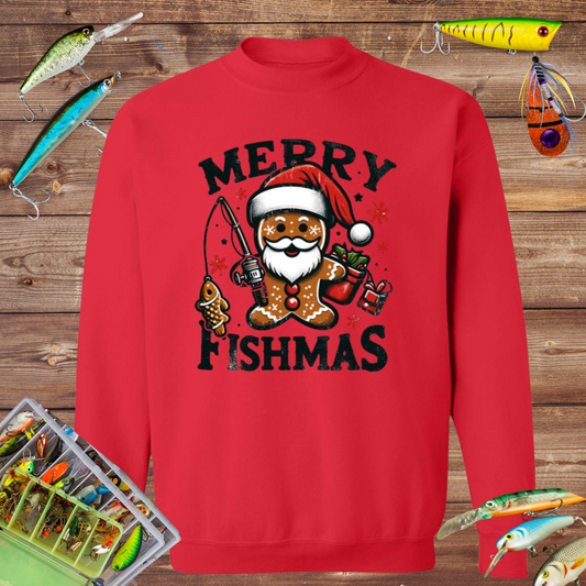 Merry Fishmas Sweatshirt