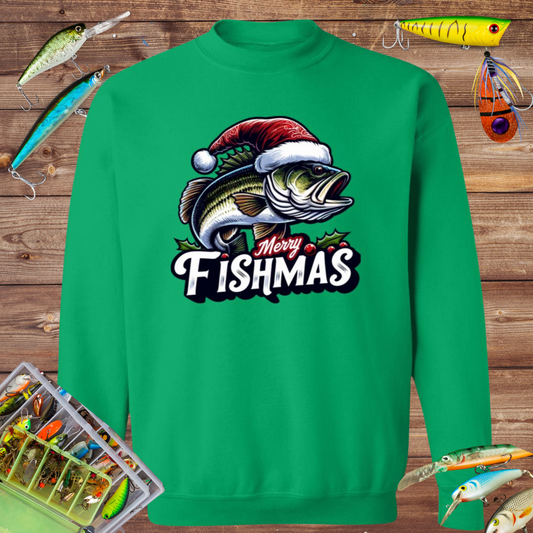 Merry Fishmas Sweatshirt