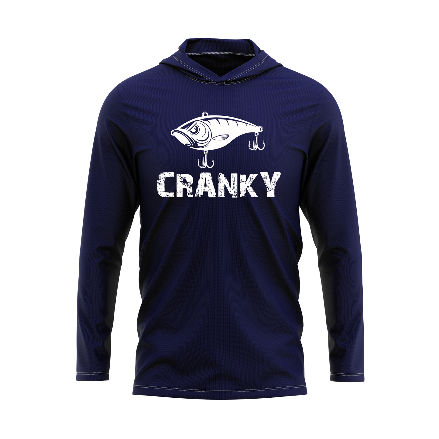Cranky Crankbait SPF40 Performance Fishing Hoodie