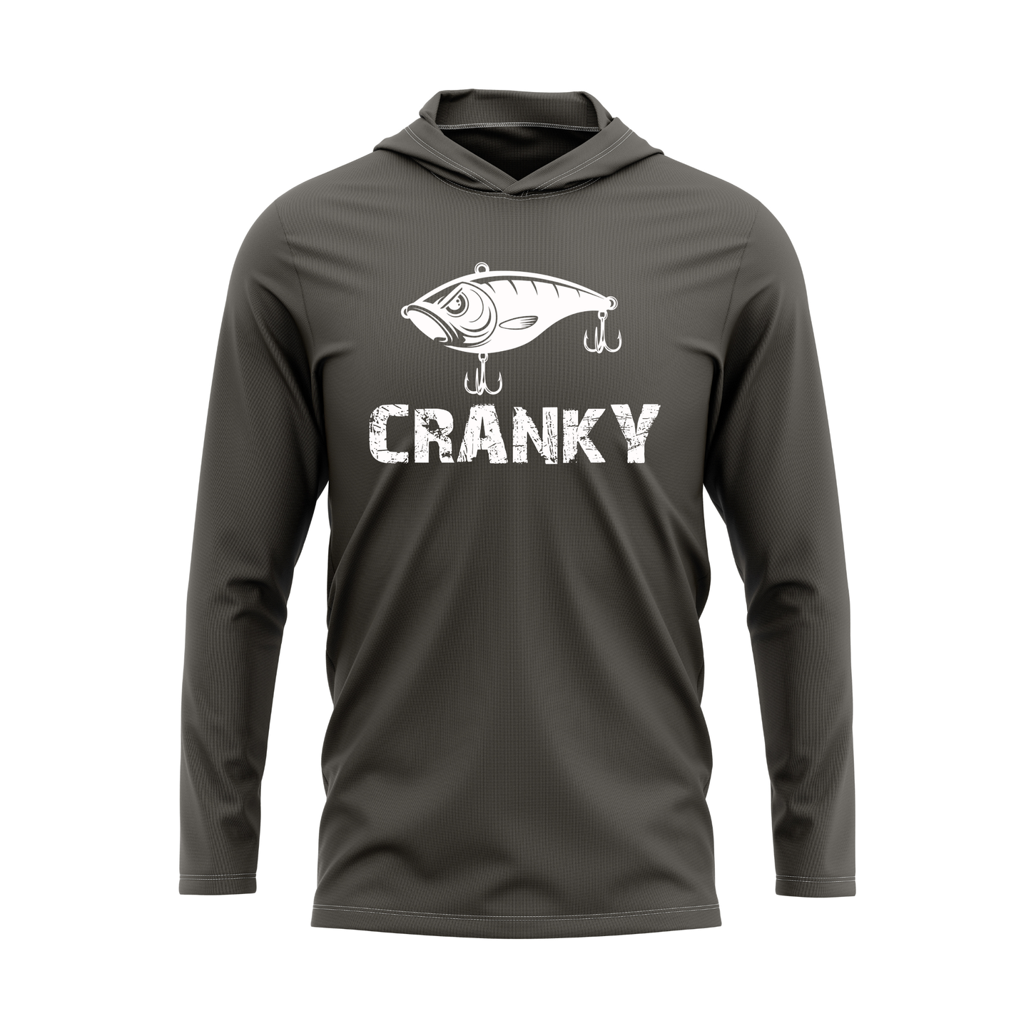 Cranky Crankbait SPF40 Performance Fishing Hoodie