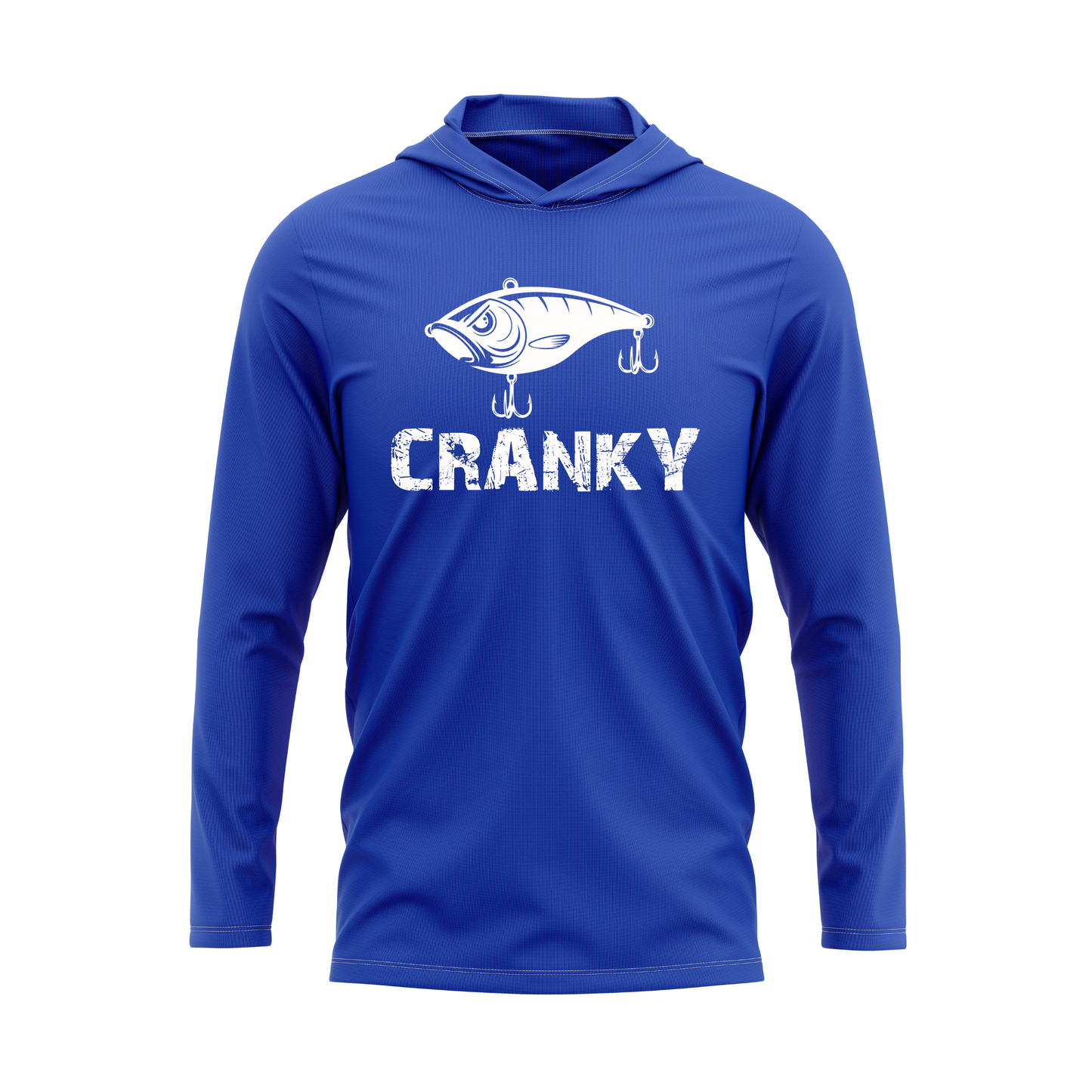 Cranky Crankbait SPF40 Performance Fishing Hoodie