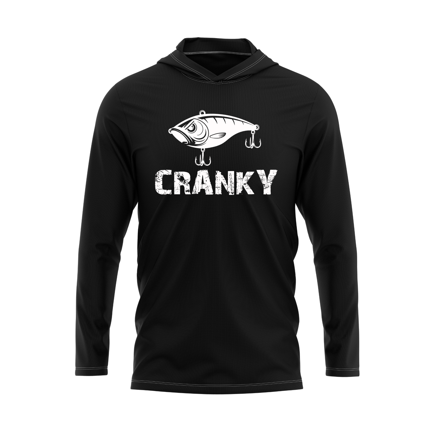 Cranky Crankbait SPF40 Performance Fishing Hoodie