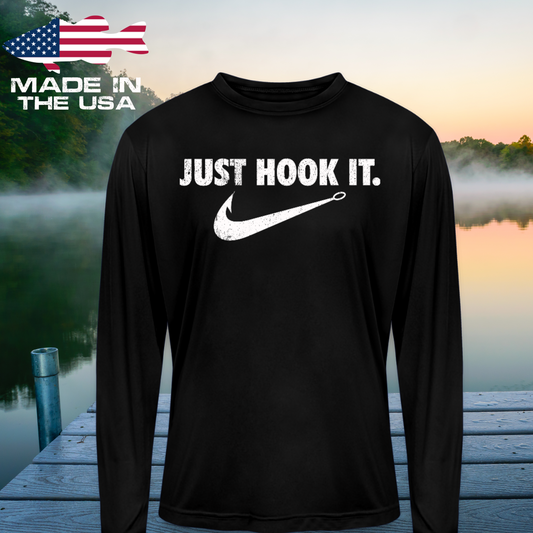 Just Hook It UPF40 Performance Fishing Long Sleeve Tee