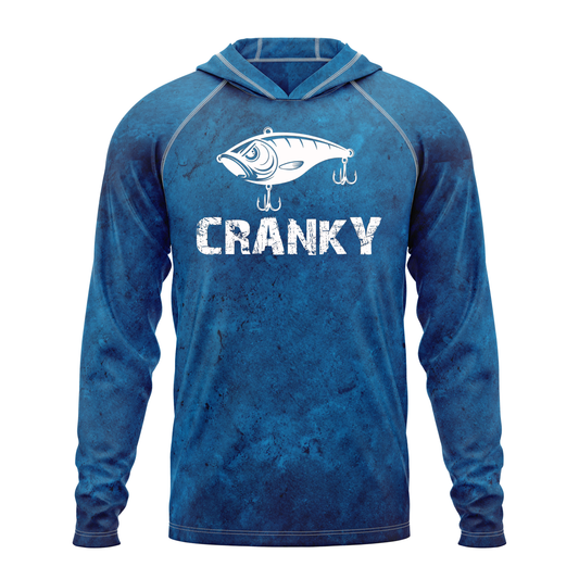 Cranky Crankbait SPF50 Performance Fishing Hoodie