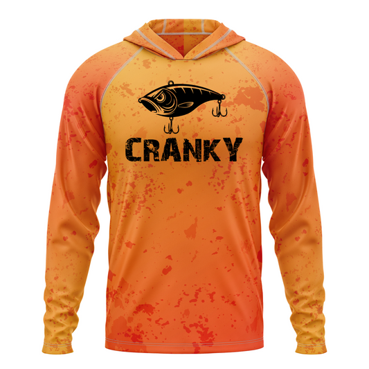 Cranky Crankbait SPF50 Performance Fishing Hoodie