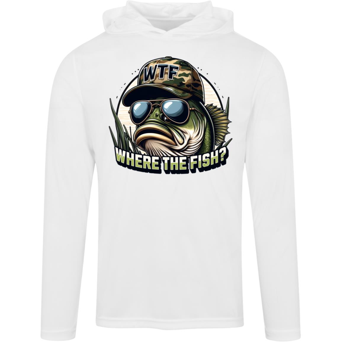 Where The Fish? UPF40 Fishing Hoodie